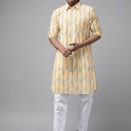 See Designs Printed Regular Pure Cotton Kurta With Pyjamas-image-46