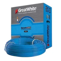 Great White Insulated Copper Electric Wire 2.5 Sq. mm Single Core Blue 90 m Cable Length-image-91
