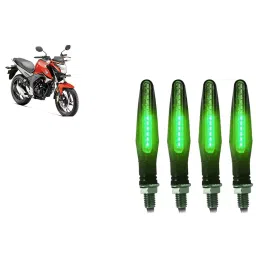 Cartronics Pen Type Green LED Indicator for Honda CB Hornet 160 R(Pack of 4 Pcs)-38