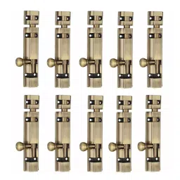 WIDOMA 4 Inch Aluminium Antique Finish Tower Bolt, M3002410 (Pack of 10)-image-26