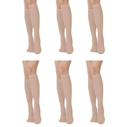 MUKHAKSH Beige Cotton Socks-picture-26