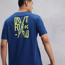 HRX by Hrithik Roshan Men Typography Printed Training T-shirt-image-76
