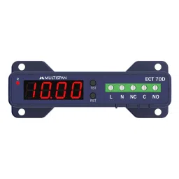 Multispan 100 to 270 V AC/DC Earth Leakage Relay Built In CBCT, ECT-70D-12