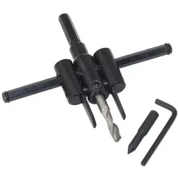 A&S TOOLSHOP Circle Hole Saw Cutter Kit 30-120mm Stainless Steel Black-40