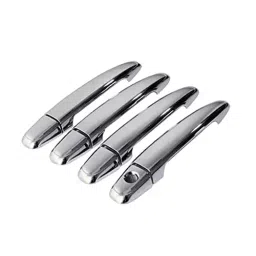 Auto Pearl Chrome Door Handle Latch Cover for XUV300 2019 (Set of 4)-image-13