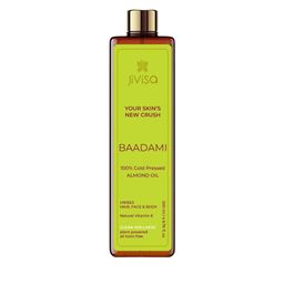 JiViSa Baadami 100% Cold Pressed Almond Oil For Healthy Skin & Hair - 200 ml-37