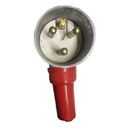 SINGHEL 10 amp 2 Pole Plug Metal Clad Protected for Industrial-36