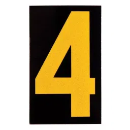 BRADY Number Label 38.1mm(1-1/2 Inch) Character Height Archivo Narrow Font, 14R249 (Pack of 25 Pcs)-image-68