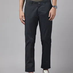 Blackberrys Men Printed Slim Fit Trousers-image-33