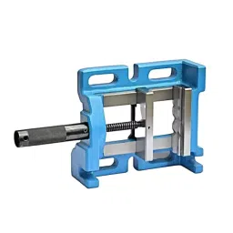 A.D INTERNATIONAL Unigrip 3 Way Drill Press Vice High Accuracy High Grade Cast Iron Heavy Duty 5 inch (125 mm) Jaw Width, SU-QAUZ-3BFM-45