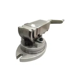 A.D INTERNATIONAL Precision Milling Vice 2 Way Angle Tilting 360° Swivel Base and 2 inch (50 mm) Jaw Width, VD-FNP5-XYJ7-19