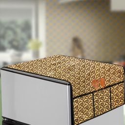 The Furnishing Tree Yellow Plastic Refrigerator Cover-image-81