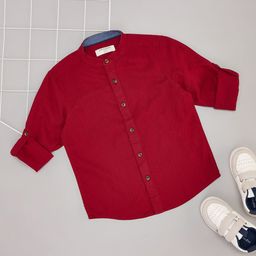 Pantaloons Junior Boys Opaque Casual Shirt-45