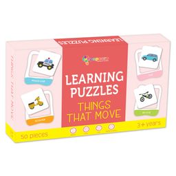 Popcorn Games & Puzzles Learning Puzzles Things That Move for Kids Improves Focus Memory Logic & Fine Motor Skills - 50 Pieces-20