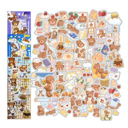 FunBlast DIY 3D Kawaii Stickers Set  16 Sheets (100+ Pcs) Soft Bear-image-85