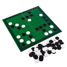 Play Nation Reversi Classic Timeless Strategy Board Game - Green-11