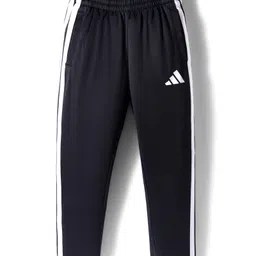 Adidas Kids Knit Full Length Trackpant with Tape Detailing - Black-picture-37