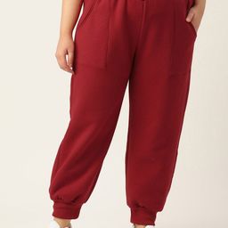 theRebelinme Women Relaxed Tapered Fit High-Rise Easy Wash Trousers-picture-43
