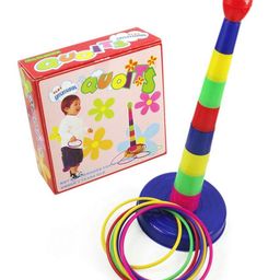 Smartcraft Ring Toss Quoits Hoopla Throw Game for Kids (Multicolor) Pack of 1 image 3