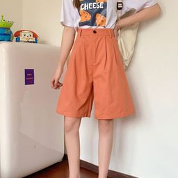 DressBerry Women Mid Rise Loose Fit Regular Shorts-image-10