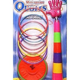 Smartcraft Ring Toss Quoits Hoopla Throw Game for Kids (Multicolor) Pack of 1 image 5