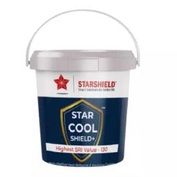 Starshield 9.1 Ltr Star Cool Shield Plus Heat Protection Paint for Any Kind of Roof, Acrylic and Cemented Shed-21