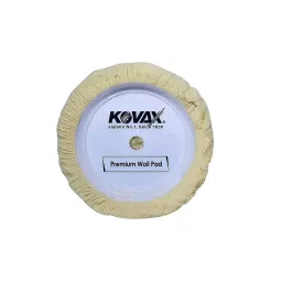 Kovax Wool Buffing Pads 76.2 mm Woolen Cream Color Round Shape 4 Ply, Wool Pad 3" (Pack of 400 Pcs)-image-68