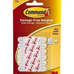3M Command Mini Refill Strips (Pack of 24)-image-44