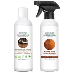 Zimmer Aufraumen 500 ml Wooden Floor Cleaner + Wood Floor Polish Spray-image-5