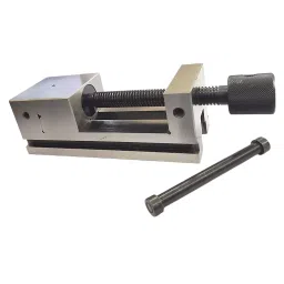 A.D INTERNATIONAL Grinding Vice Screw Type Hardened Ground Finish Tool Steel Body and 2-3/8 Inch (60 mm) Jaw Width, NM-GCFQ-RVNS-44