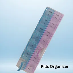 basicare Blue Set of 6 Reusable Multi-Utility Organisers-53