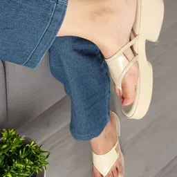 Mast & Harbour Platform Sandals-16