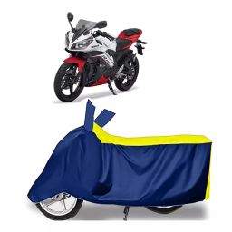 Auto Pearl Two Wheeler Cover for Yamaha YZF-R15 V2 BS6 - Yellow, Blue-image-87