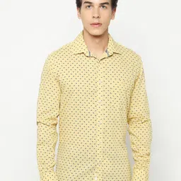 Crimsoune Club Geometric Printed Classic Slim Fit Casual Shirt-image-20