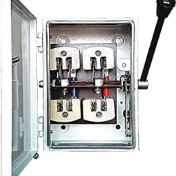 DeHMY 32 AMP 240V White Double Pole Change Over Switch-34