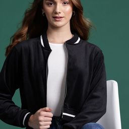 DressBerry Crop Bomber Jacket-picture-35