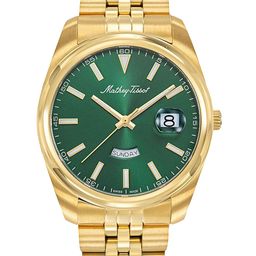 Mathey-Tissot Men Dial & Stainless Steel Bracelet Style Straps Analogue Watch H510PV-54
