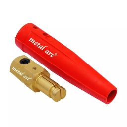 Metal Arc Heavy Duty Male Welding Cable Connector CCL Series 400 A, LHRS4M-34