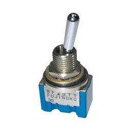 NIDEC COMPONENTS TOGGLE SW, DPDT, 6A, 125V, PANEL, 8F2011-Z-10