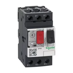SCHNEIDER ELECTRIC Motor Starters MOTOR STARTER, MANUAL, 3P, 0.16A, 690VAC, GP2E01-44