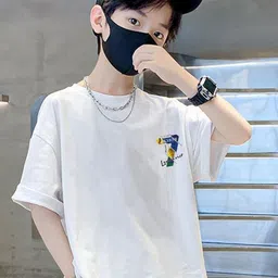 Xsole Boys Printed Cotton T-shirt-picture-34