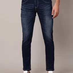 TQS Men Slim Fit Light Fade Stretchable Jeans-picture-48