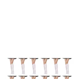 MUKHAKSH Unisex White Socks-image-33