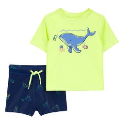 Carter's 2-Piece Whale Rashguard Swim Set - Yellow-image-62