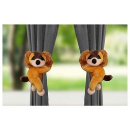 Tickles 2 Pcs Dog Soft Stuffed Plush Animal Hanging Toy For Kids Boys & Girls Home Decoration(Size: 30 cm Color: Brown)-image-44