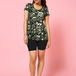 LYCOT Printed Swimming Dress With Attached Tights-image-48