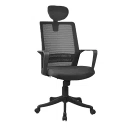 Mango Blossom Edge Black High Back Office Chair-image-120