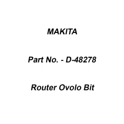 Makita Router Ovolo Bit Size 6-19-42.5-9.5-3.2 mm, Part No D-48278-picture-27