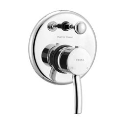 CERA Crayon Single Lever Wall Mount High Flow Concealed Divereter Exposed Part, F2008721-image-35