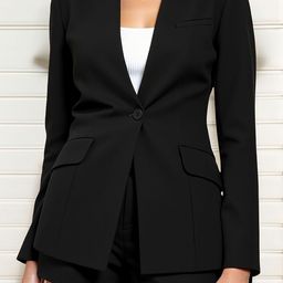 bebe Single Breasted Blazer-37